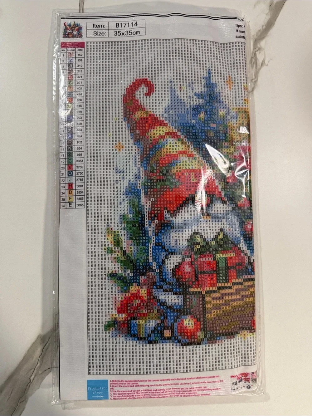 Holiday Gnome Christmas Diamond Art Kit - Round Drills